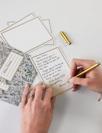 Notecard Set - Ivory Garden 4pk