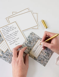 Notecard Set - Ivory Garden 4pk