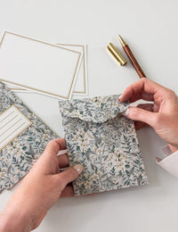 Notecard Set - Ivory Garden 4pk