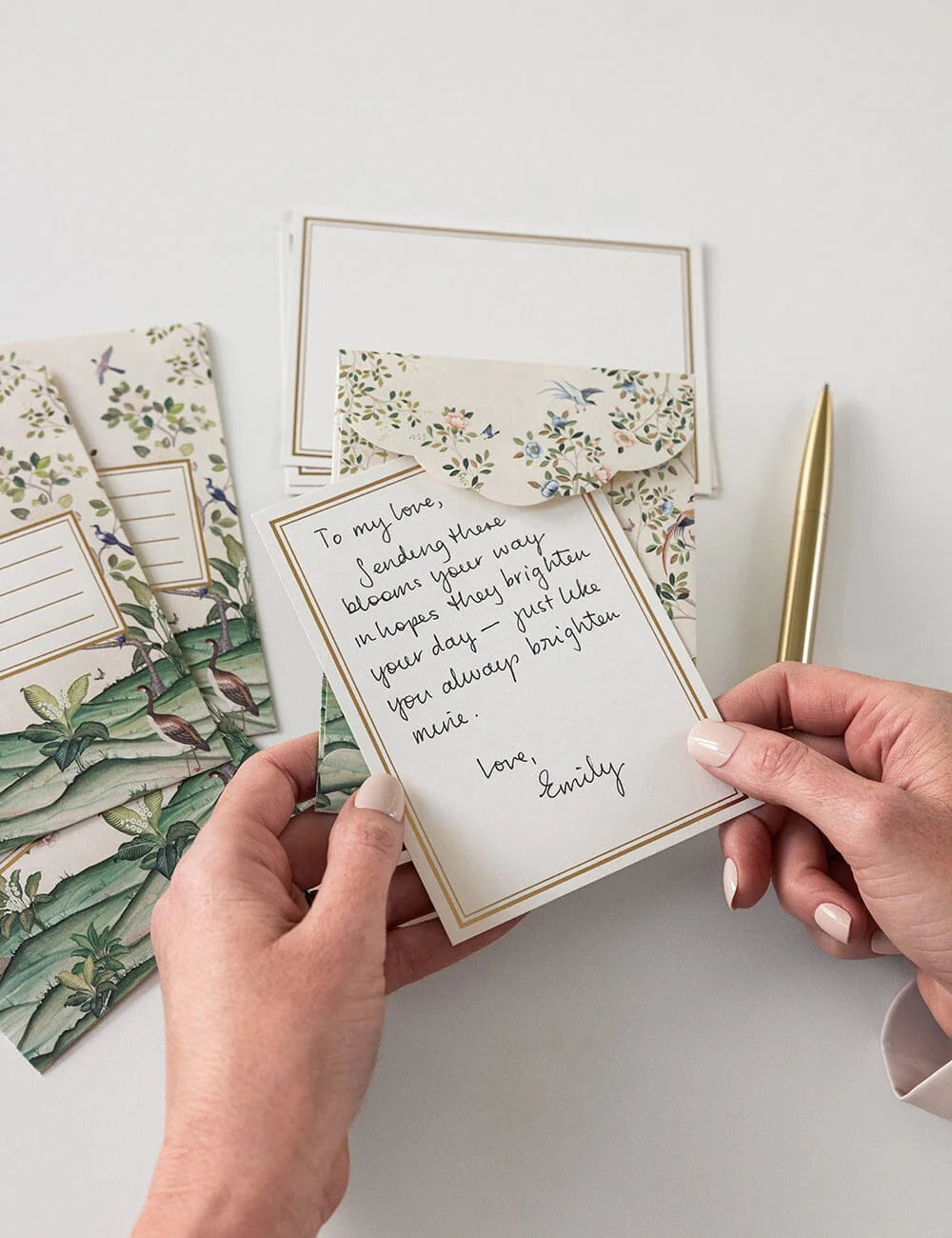 Notecard Set - Spring Landscape 4pk