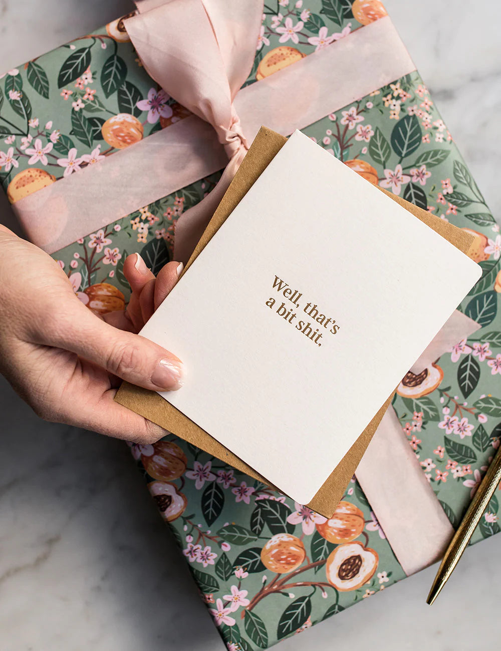 Well, That's A Bit Shit Greet Card