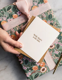 Well, That's A Bit Shit Greet Card