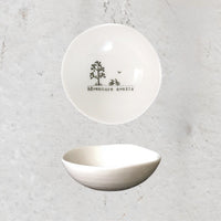 Wobbly Porcelain Bowls - Small