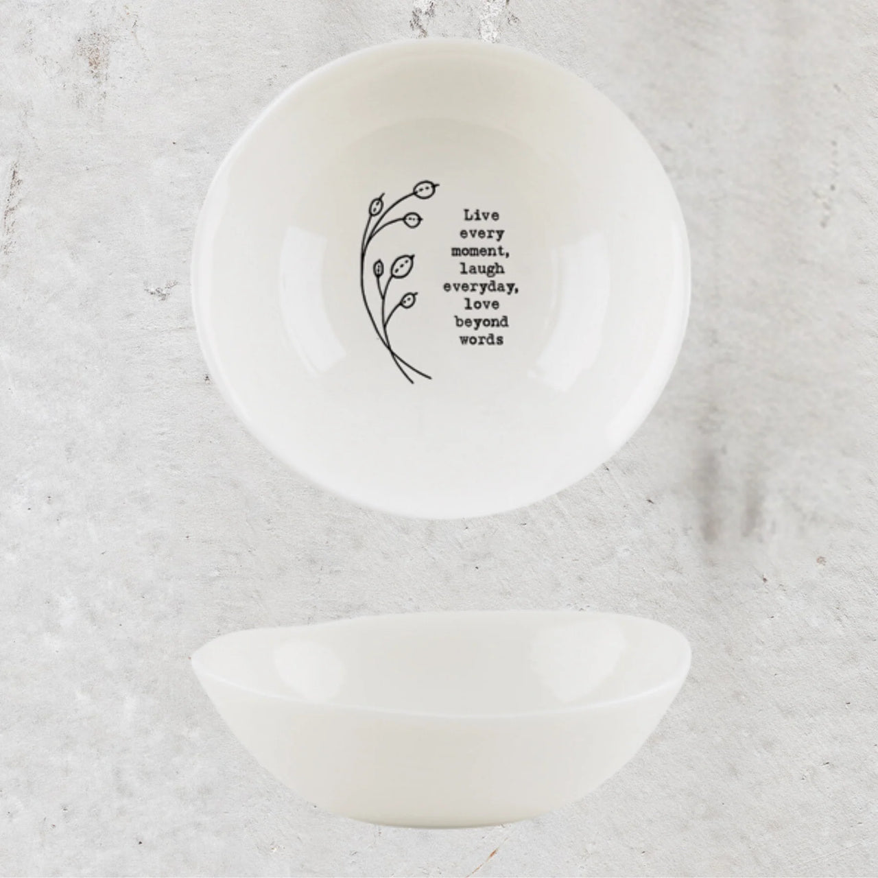 Wobbly Porcelain Bowls - Medium