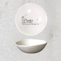 Wobbly Porcelain Bowls - Medium