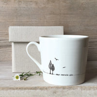 Porcelain Mug - May contain gin